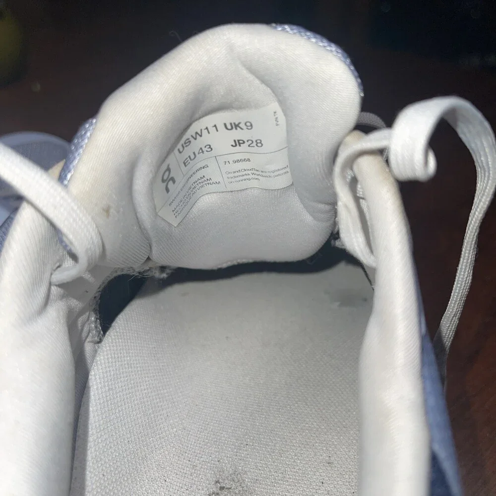 On Cloudflyer 4.0 Nimbus Cobble Blue Grey Running Shoes 71.98668 • Women Sz 11M